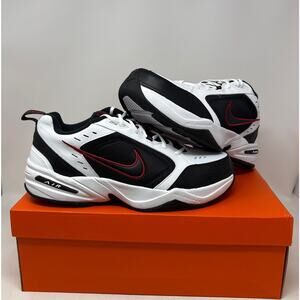 Nike Air Monarch IV Sneakers Red/White/Black Men's - Size 13 X-Wide